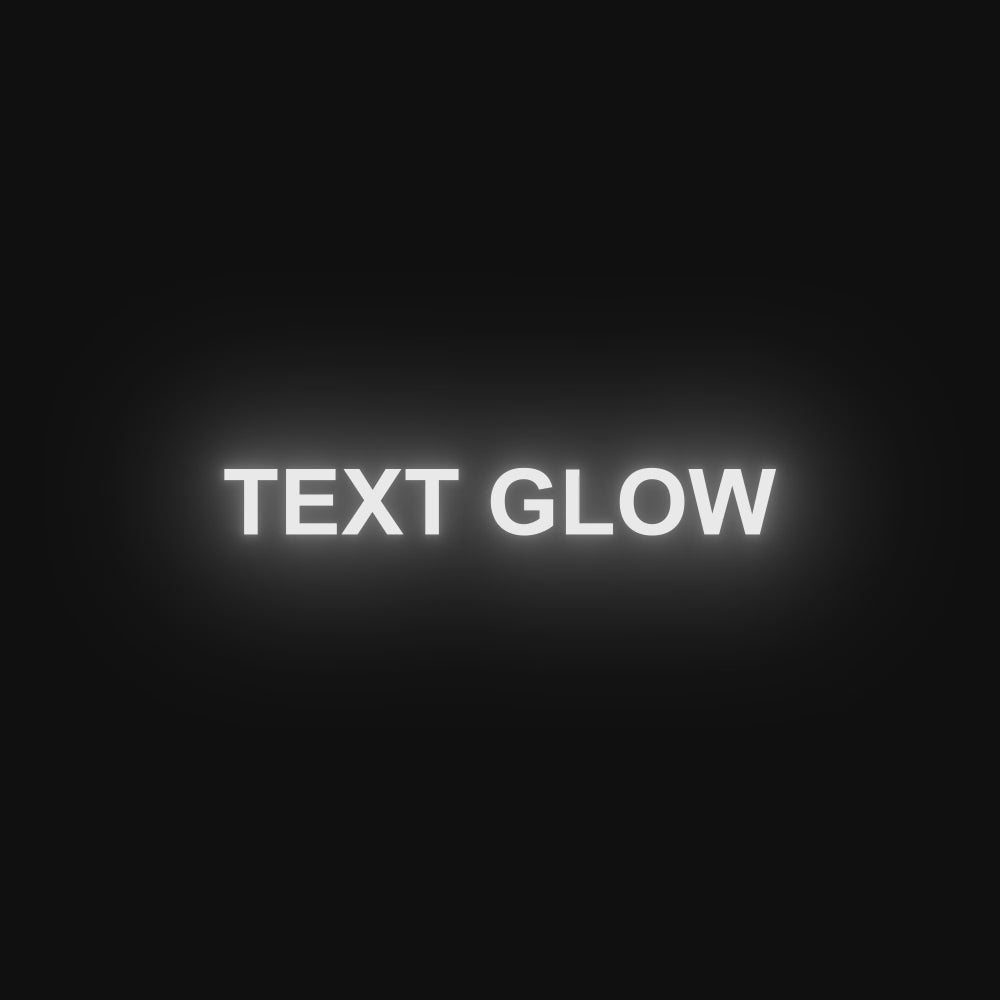 Glow Text Pack (Edit Course)
