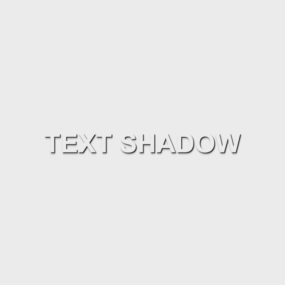Shadow Text Pack (Edit Course)